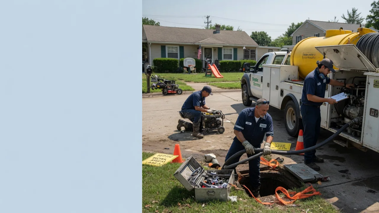 Septic Tank Pumping in New Trenton, IN near me